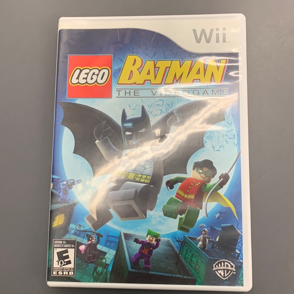 (2 for $30)WII GAME - Lego Batman The Video game EUC